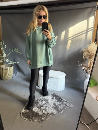 Mikina Ultimate-olivově zelená