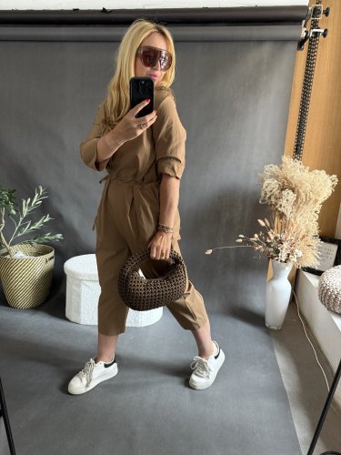 Overal Angel-UNI SIZE-hnedý