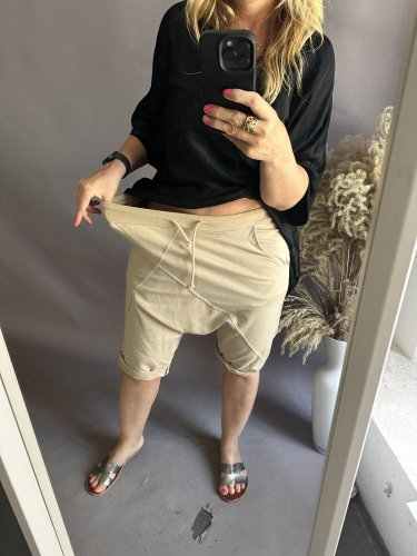 Šortky Down -béžové