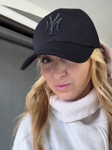 Šiltovka N-čierná