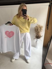 Mikina dolce-žlutá