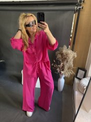Oversize Oblek Abba-fuchsia