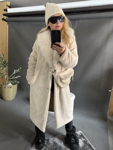 Kabát ICI-krémový