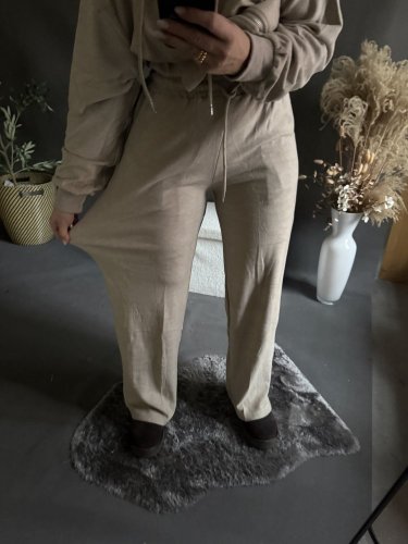 Tepláková souprava Lorene-béžová