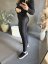 BODYSLIM LEGÍNY S PREŠITÍM - ČIERNá-nvý strih bez vreciek - Velikost: S