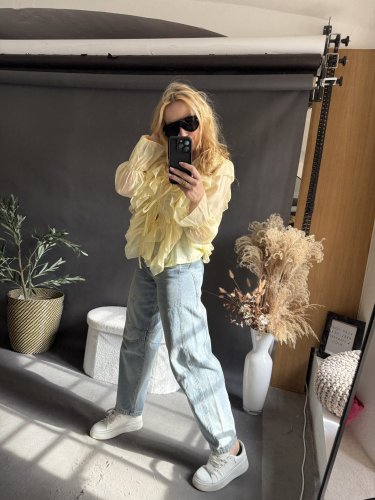 košeľa Leni-žltá