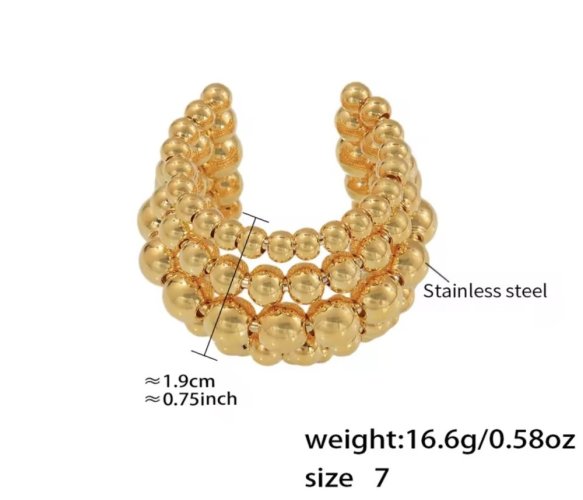 Prsteň Multi Stainless Steel