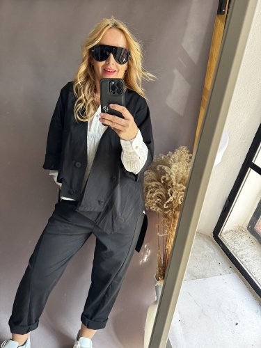 Kabátik ľahký asymetrický SUN