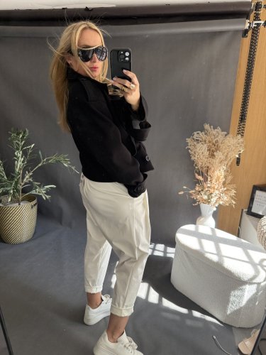 Kabátek Adéla-černý