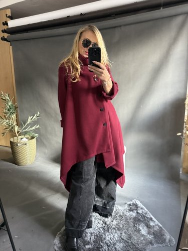 Kabát Sun NEW-bordeaux