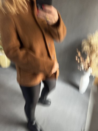 Kabátek s  kapsou SUN hnědý