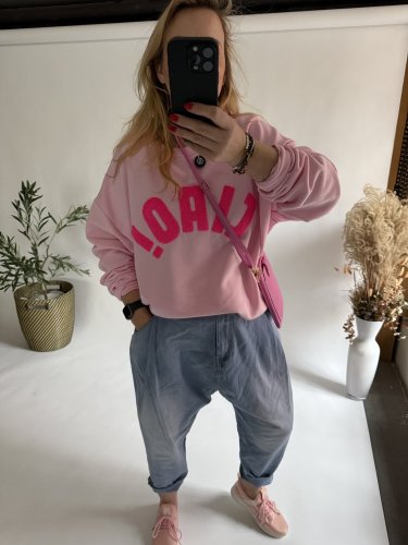 Mikina Ciao-růžová