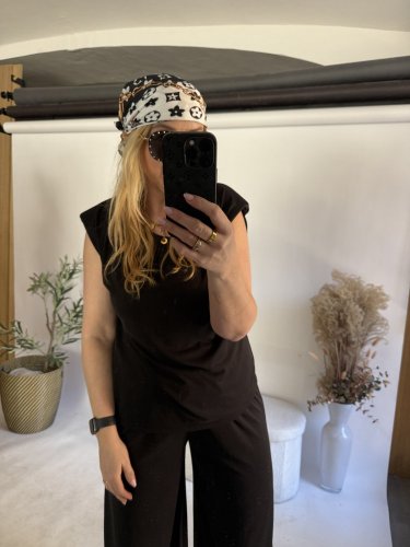 Šátek Luis-černá