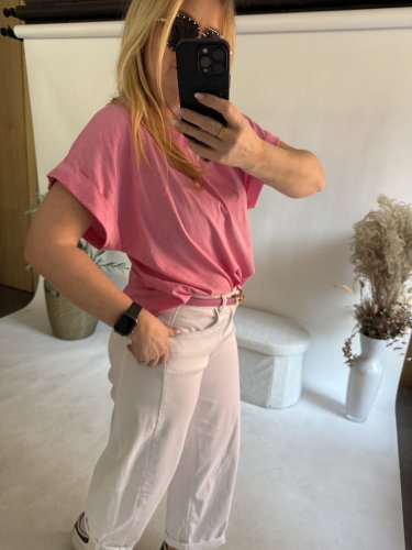 Tričko Moonlight-tmavě růžová