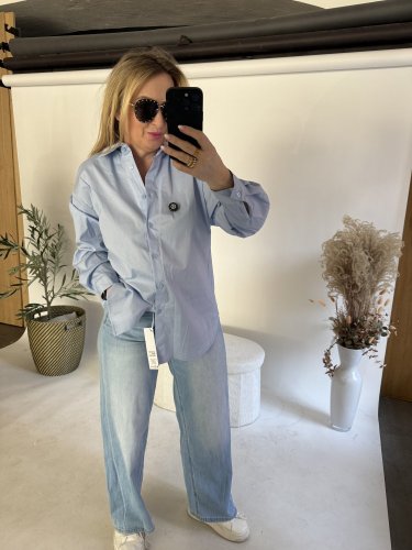 Košele Goodvibes-modrá