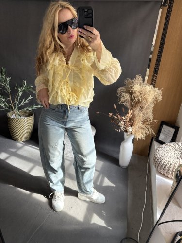 košeľa Leni-žltá