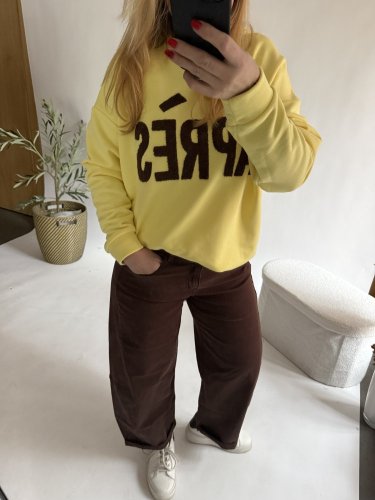 Džínsy New York--elastické, pohodlné-hnedé