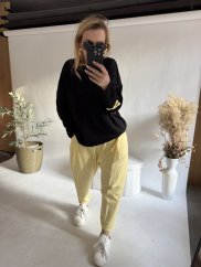 Mikina perfect-neoprén nekrčivá-čierná