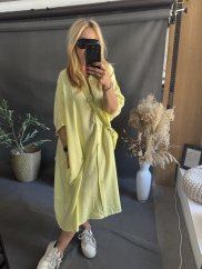 Šaty košeľové Lemon viskoza