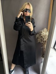 Šaty na zavázaní Exclusive na postavu M-XL-černé