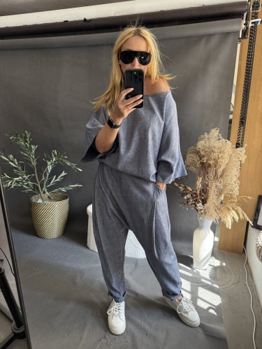 Džínová halenka SUN