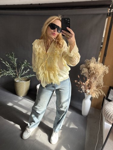 košeľa Leni-žltá