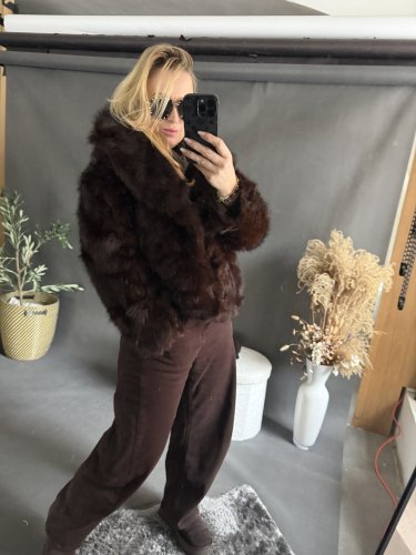 Kožúšok Stella-hnedý