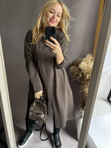 Rolákový přehoz SUN-hnědý