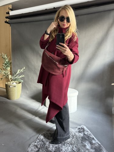 Kabát Sun NEW-bordeaux