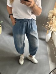 Džínsové nohavice Sun-UNI veľkosť-svetlé