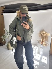 Bunda na jeseň Sweetissima-khaki