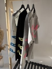 Mikina perfect-neoprén nekrčivá-čierná