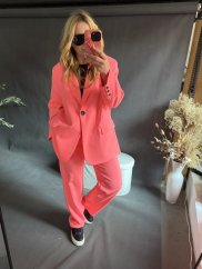 Komplet jarná GUSTO-neon růžový