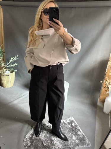 Nohavice Big Sun 3/4 dĺžka-čierné