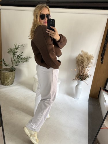 Mikina Mommy-hnědá