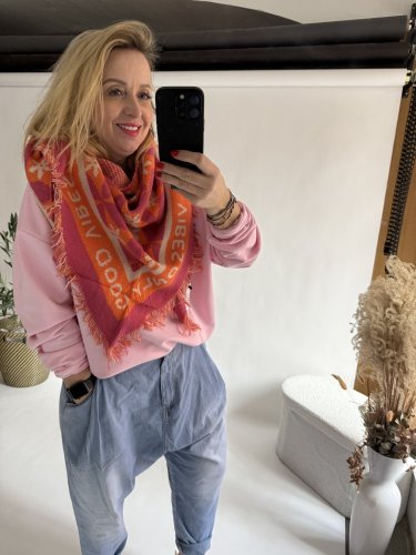 Šála Good Vibe-orange