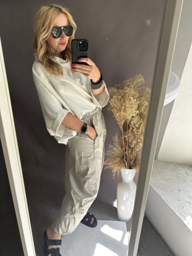 Nohavice Espagnol-béžové