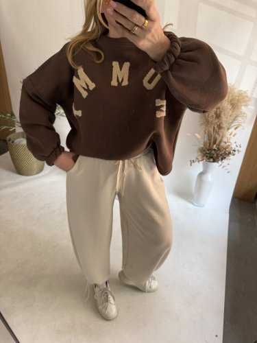 Tepláky Joyna-béžová