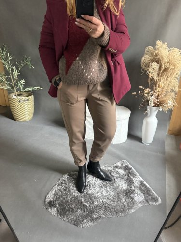 Sako Oversize zateplené-bordeaux