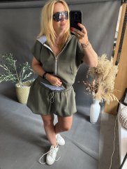 Set mikina a sukně Got to be-khaki