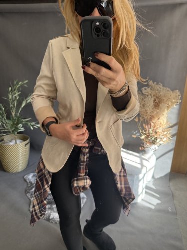 Sako Luisa velur-béžová