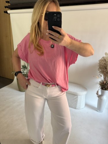 Tričko Moonlight-tmavě růžová