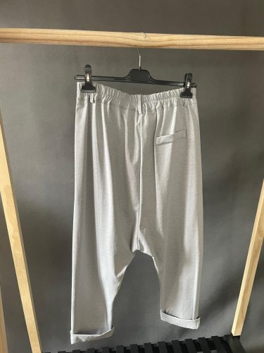 Nohavice Blair bavlnené-šedé