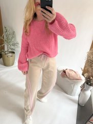 Kalhoty Sweeti-béžové