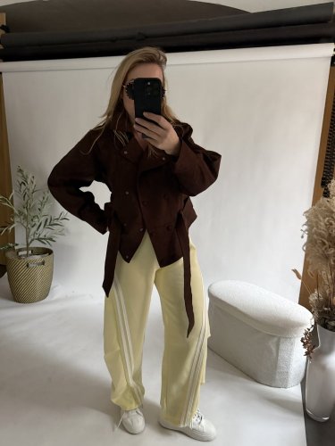 Nohavice Sweeti-yellow