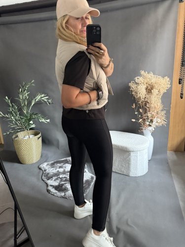 Vesta Crop S/M a L/XL-béžová