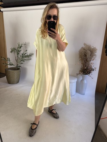 Šaty Liame-žlté