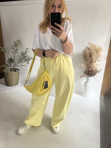 Tepláky Michelle-žltá