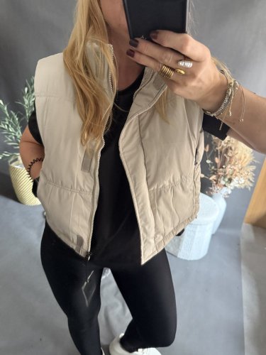 Vesta Crop S/M a L/XL-béžová