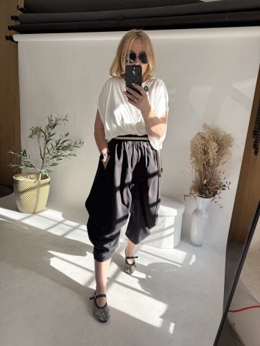 Kalhoty asymetrické 7/8 délka